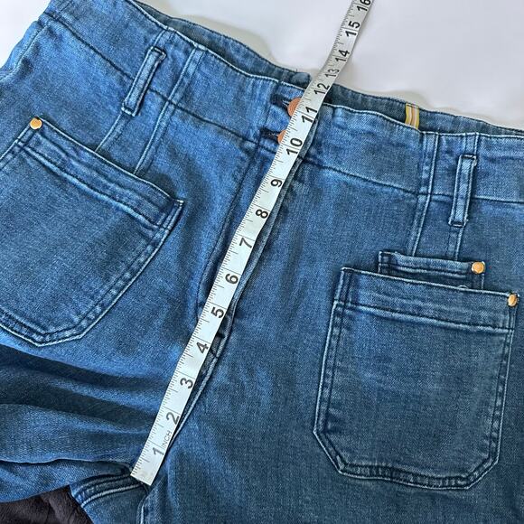 Anthroplogie The Junie High-Rise Flare Jeans by Maeve size 32 - Picture 15 of 16